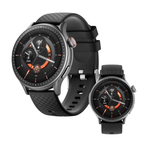 Round Screen Smartwatch, 1.43in HD 3ATM Waterproof, Equipped With Heart Rate Detection, Sleep Monitoring, And Step Tracking,100 Sports Modes Movement (Option: Black)